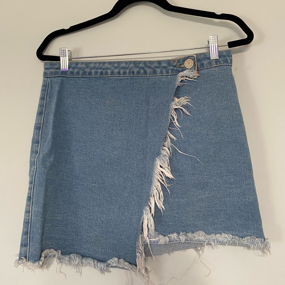 Vintage denim skirt